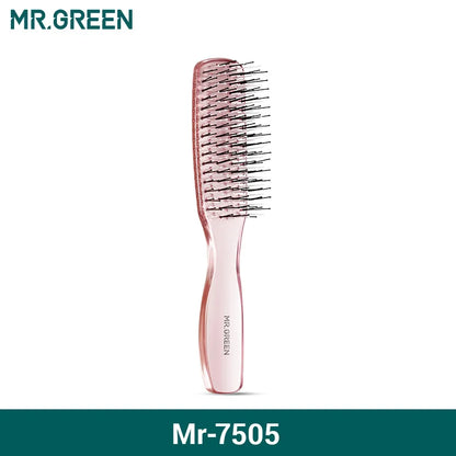 MR.GREEN Hair Brush Scalp Massage Combs Volumizing Hair Styling Fine Tooth Detangling Tool For Long Wet Dry Hair Women Gift