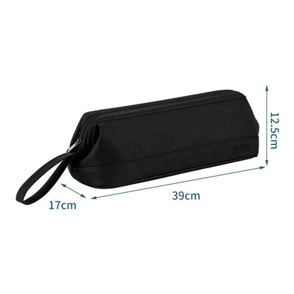 Hair Dryer Carrying Case PU Leather Storage Organizier Protection Pouch Waterproof Dustproof Portable Travel Woman for Dyson