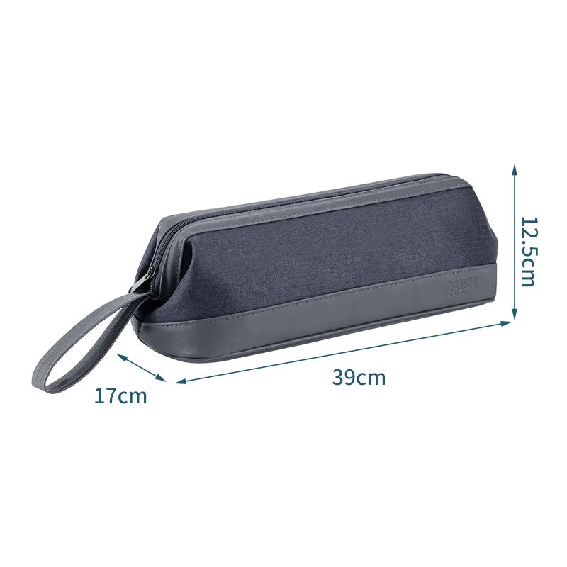 Hair Dryer Carrying Case PU Leather Storage Organizier Protection Pouch Waterproof Dustproof Portable Travel Woman for Dyson