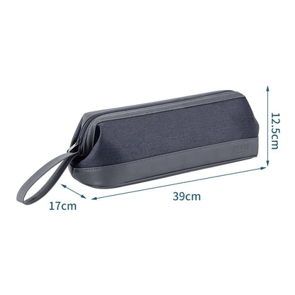 Hair Dryer Carrying Case PU Leather Storage Organizier Protection Pouch Waterproof Dustproof Portable Travel Woman for Dyson